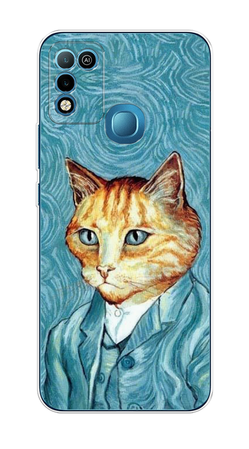 

Чехол Awog на Infinix HOT 10 Play "Кот Ван Гог", Разноцветный, 3100650-2