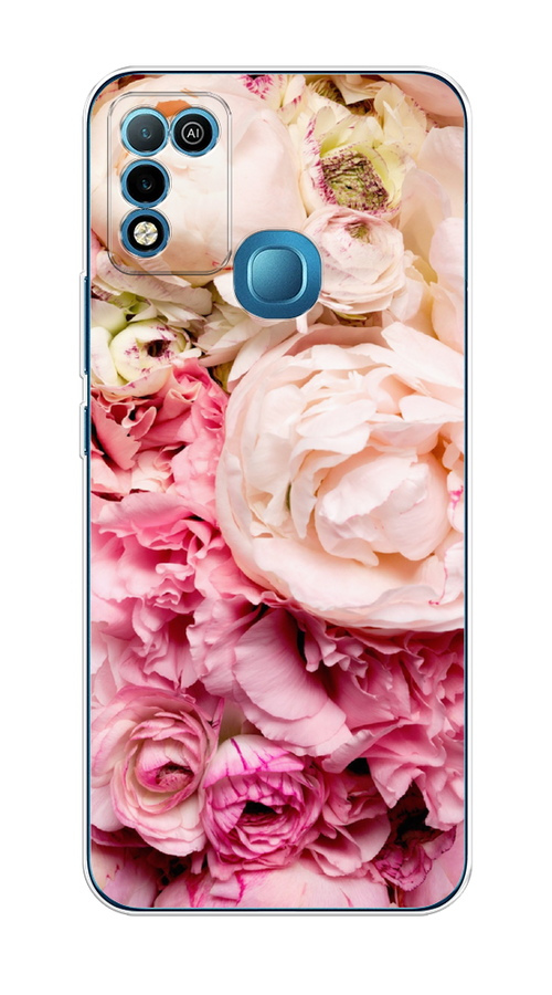 

Чехол Awog на Infinix HOT 10 Play "Пионы яркие", Разноцветный, 3100650-8