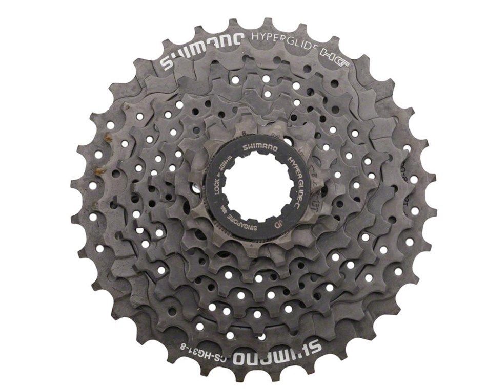 

Кассета Shimano CS-HG31 8ск. 11-34T (ECSHG318134), Черный
