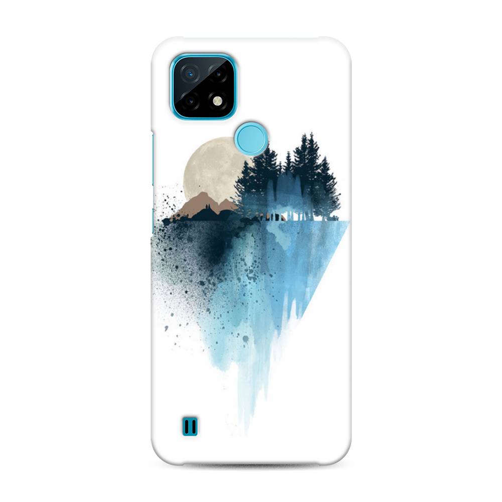 

Пластиковый чехол "Горы 5" на Realme C21, 254920-3