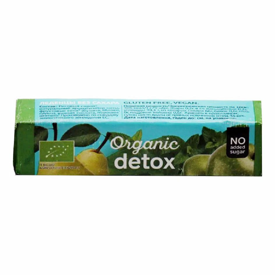 

Леденцы Biologic.TV Detox без сахара 45 г