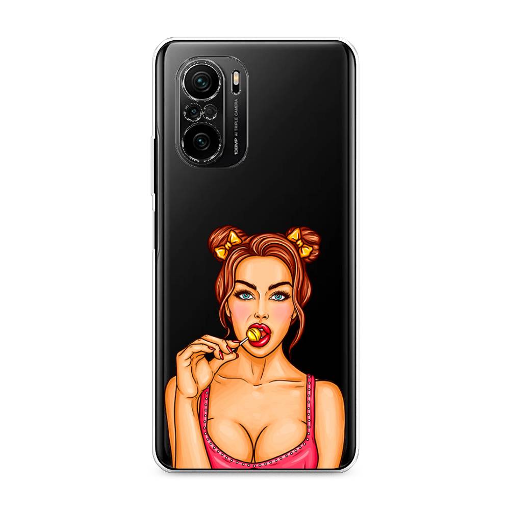 

Чехол Awog на Poco F3/Redmi K40/Mi 11i "Вкусный леденец", Разноцветный