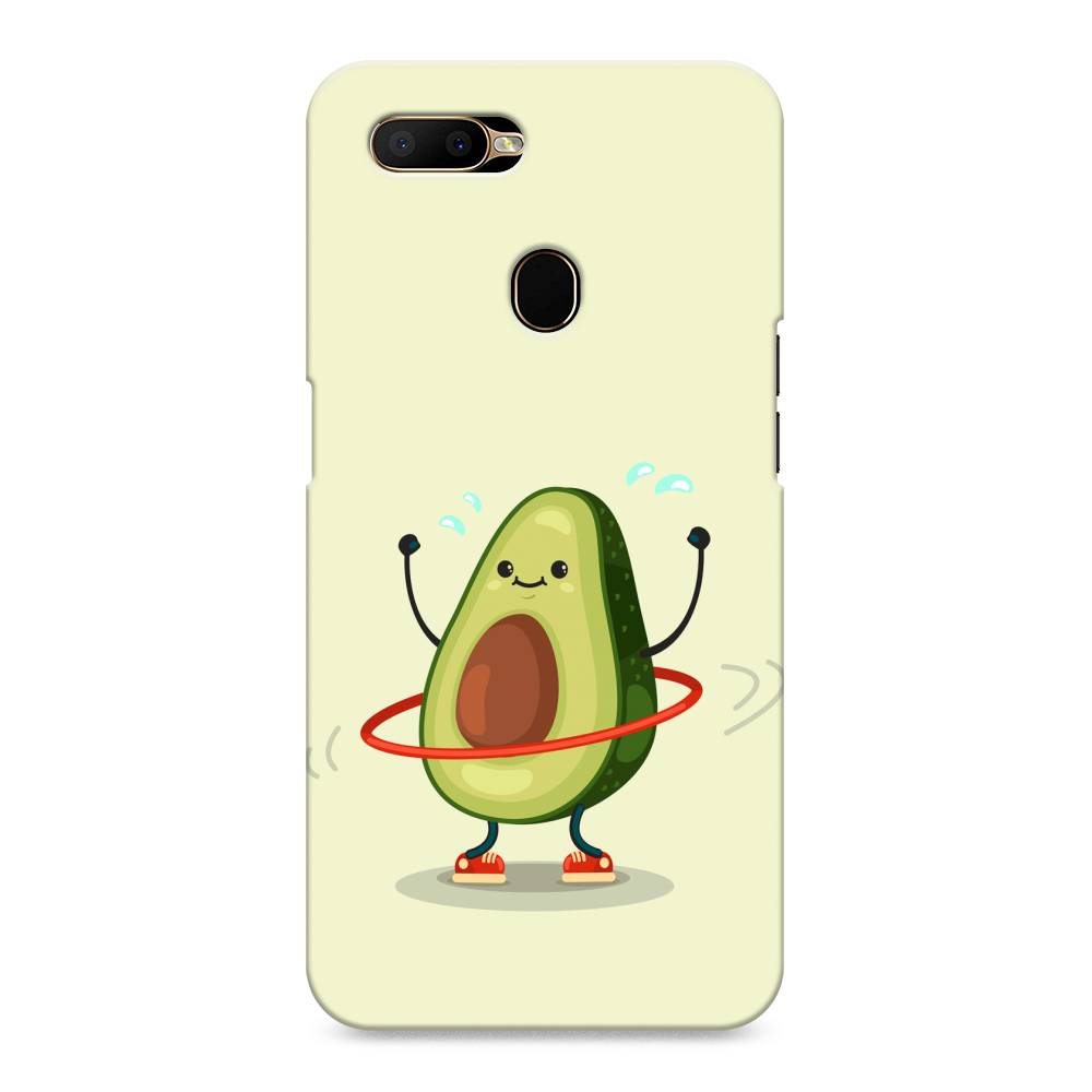 

Пластиковый чехол "Авокадо с обручем" на Oppo A5s, 252320-7