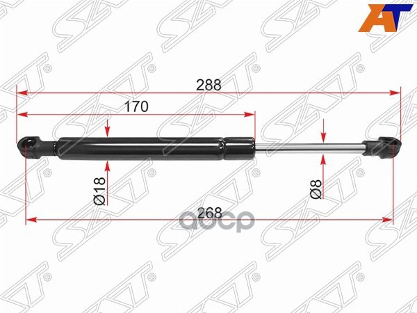 

Амортизатор Крышки Багажника Nissan Primera P12 Седан 01-08 Sat арт. ST-84430-AV600