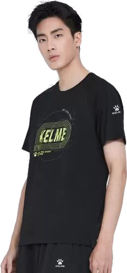 Футболка мужская KELME T-Shirt черная L 2835₽