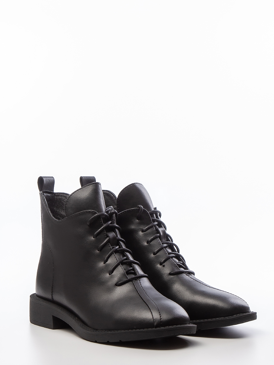 фото Ботинки женские color me 123947-4 black черные 41 ru