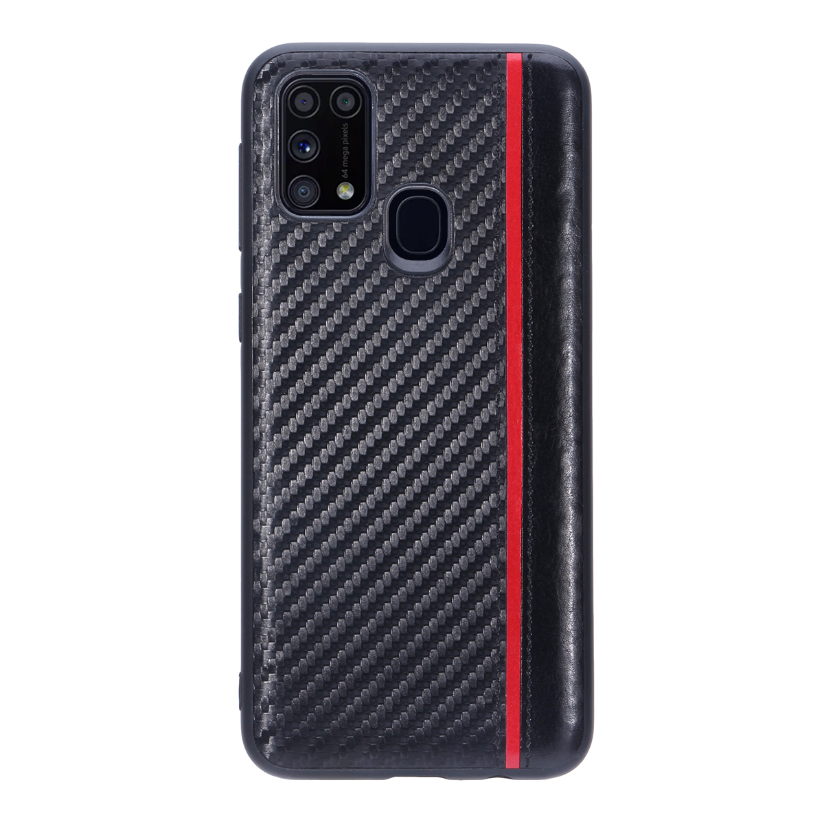 фото Чехол g-case для samsung galaxy m31 carbon black gg-1258