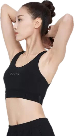 фото Бюстгальтер женский kelme sports bra черный 2xl