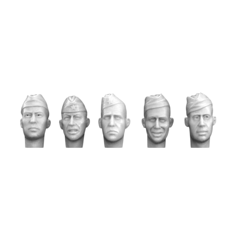 

HRH02 5 heads, Soviet pilotka sidecaps