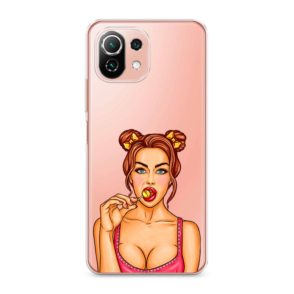 

Чехол Awog на Xiaomi Mi 11 Lite/5G NE "Вкусный леденец", Разноцветный