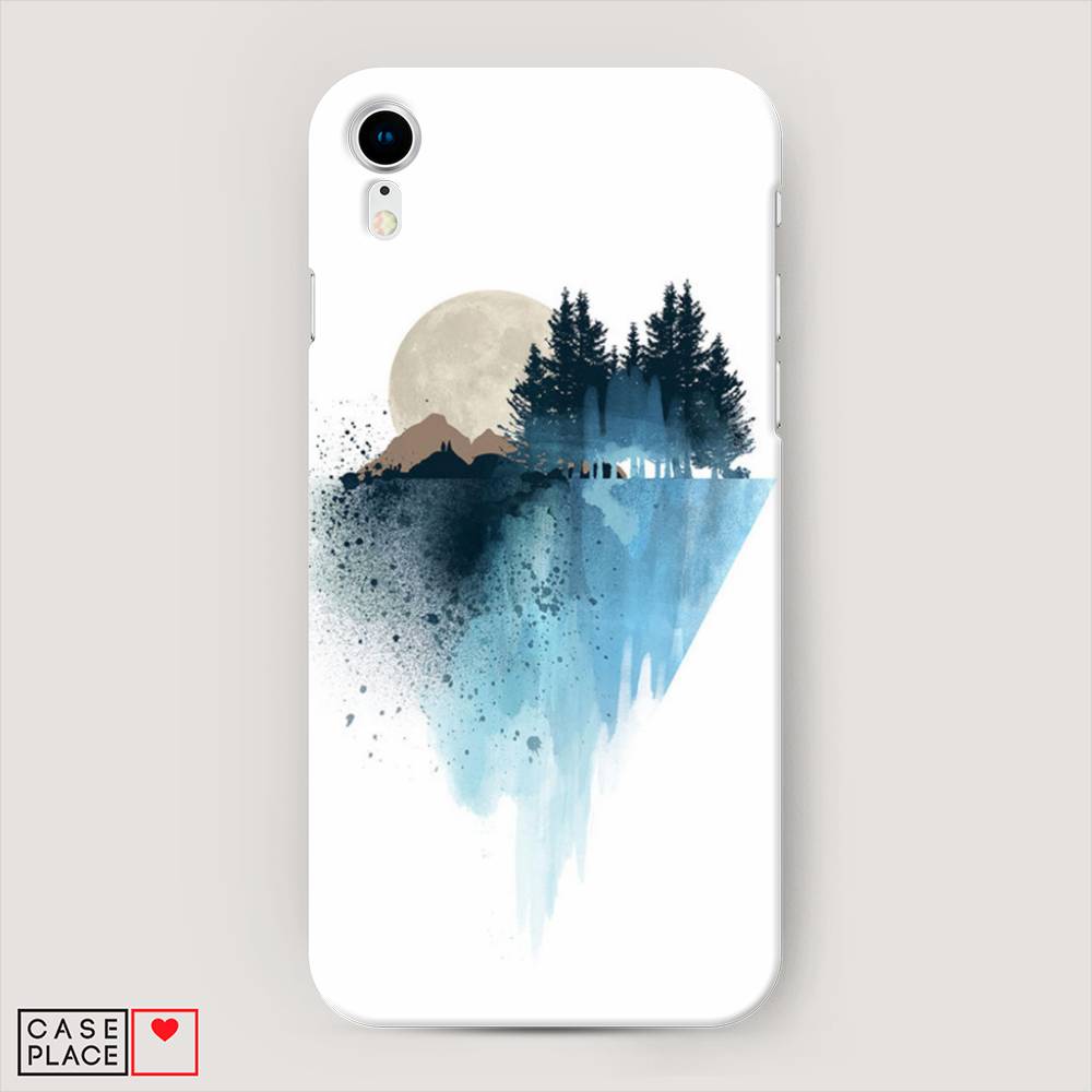 

Пластиковый чехол "Горы 5" на Apple iPhone XR (10R), 12020-3