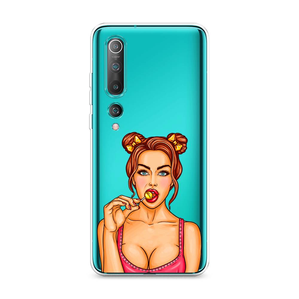 

Чехол Awog на Xiaomi Mi 10 "Вкусный леденец", Разноцветный