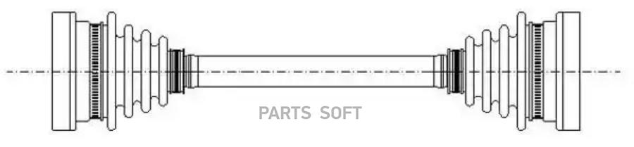 

Привод Metelli 170213 Bmw E34 L=R Metelli арт. 170213