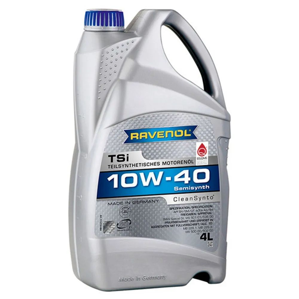 

Моторное масло Ravenol полусинтетическое Tsi 10W40 4л