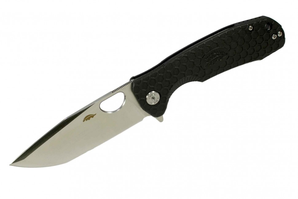

Нож Honey Badger Tanto L с чёрной рукоятью, Черный;серебристый