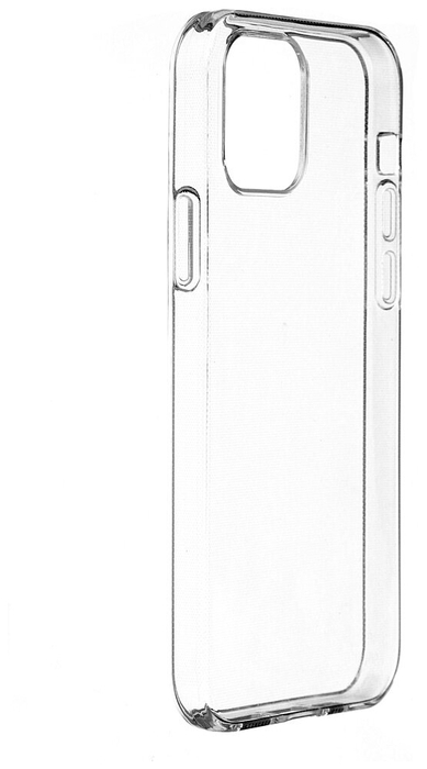 фото Чехол brosco для apple iphone 12 / 12 pro tpu transparent ip12(12pro)-tpu-transparent