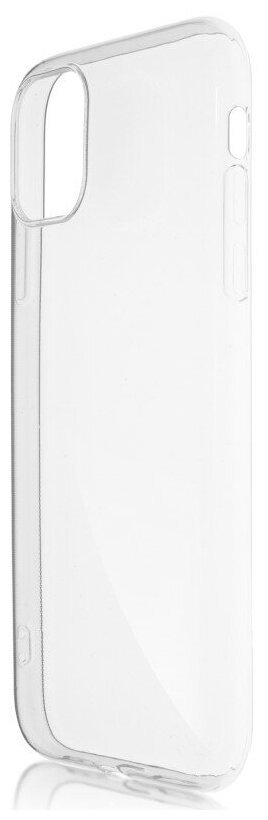 фото Чехол brosco для apple iphone 11 silicone transparent ip11-tpu-transparent