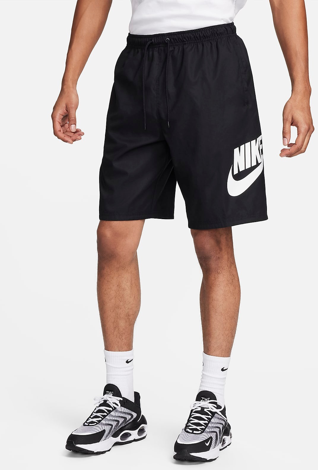 

Спортивные шорты мужские Nike M NK CLUB SHORT WVN черные L, Черный, M NK CLUB SHORT WVN