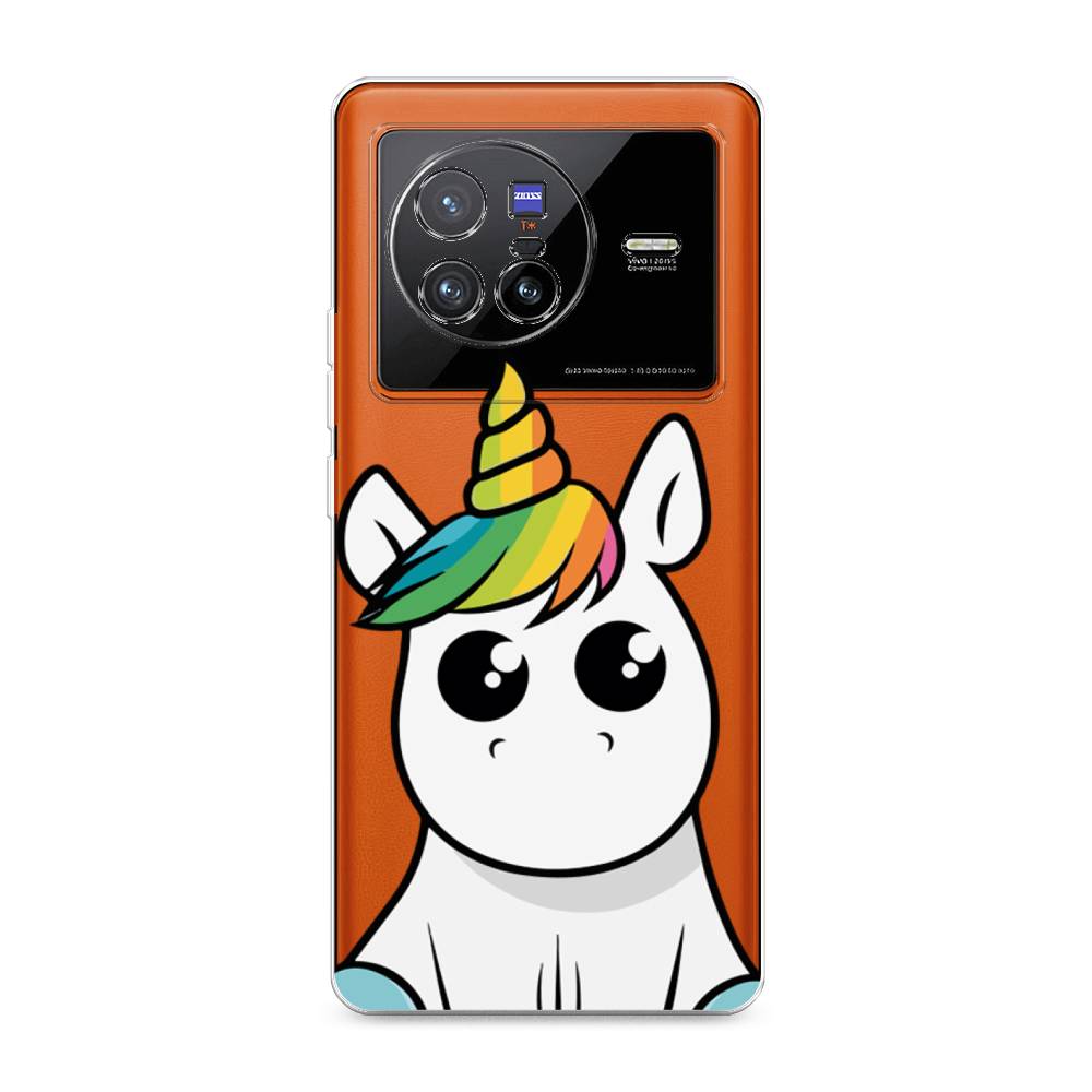 

Силиконовый чехол "Глазастый единорог" на Vivo X80, Глазастый единорог