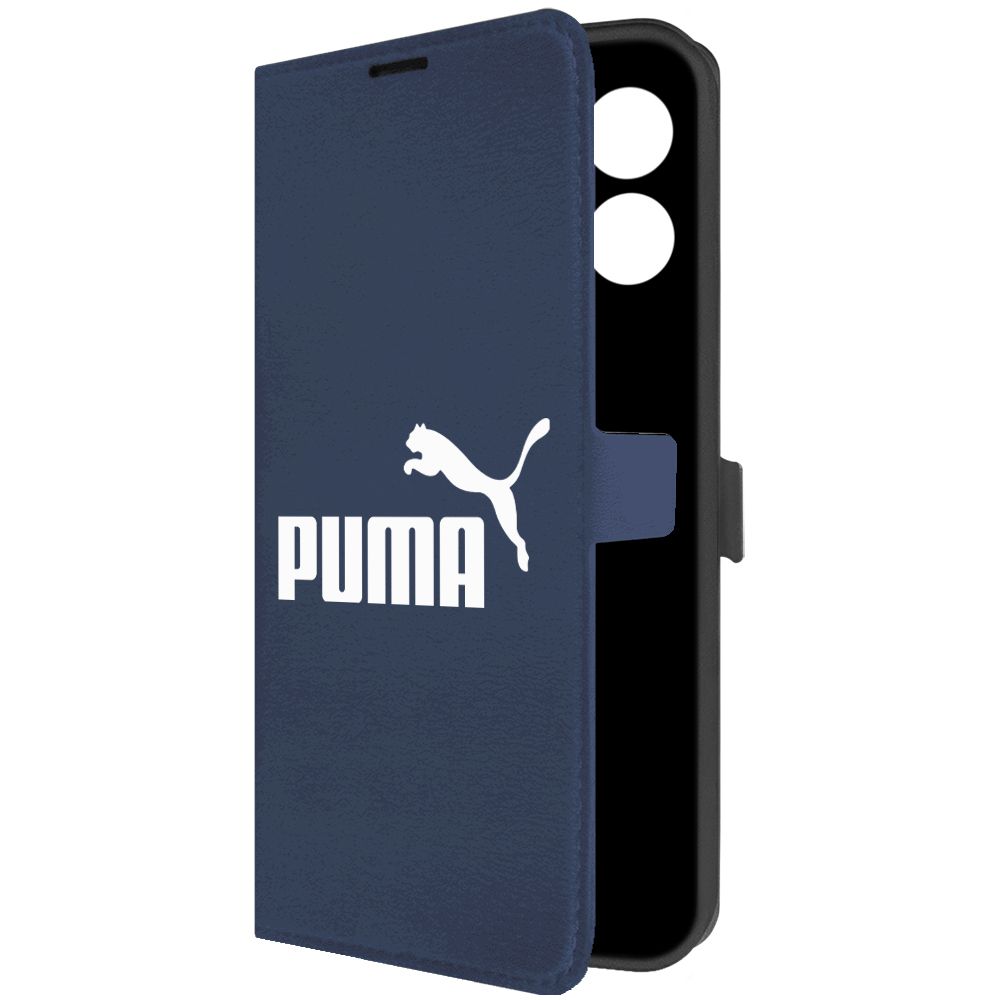 

Чехол-книжка Krutoff Eco Book для Infinix Hot 30i Puma синий