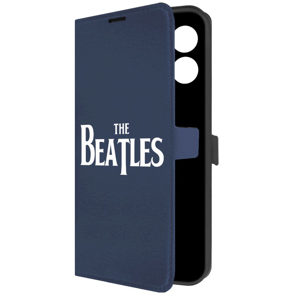 

Чехол-книжка Krutoff Eco Book для Infinix Hot 30i Beatles синий