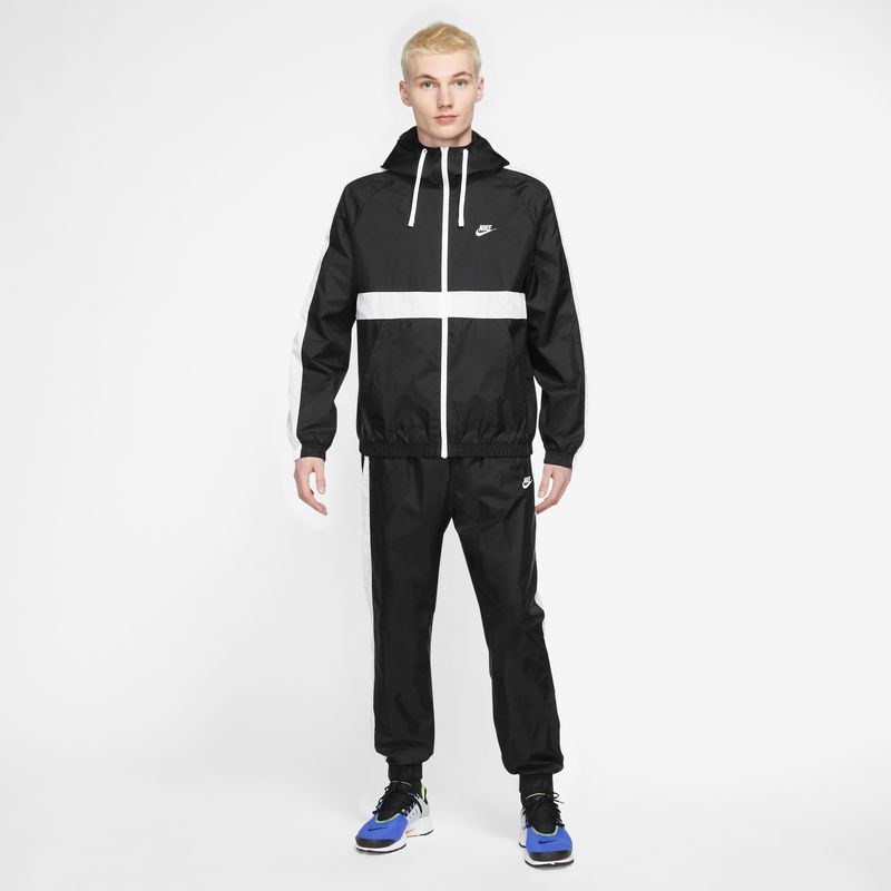 Костюм мужской Nike M NK CLUB WVN HD TRK SUIT черный 2XL