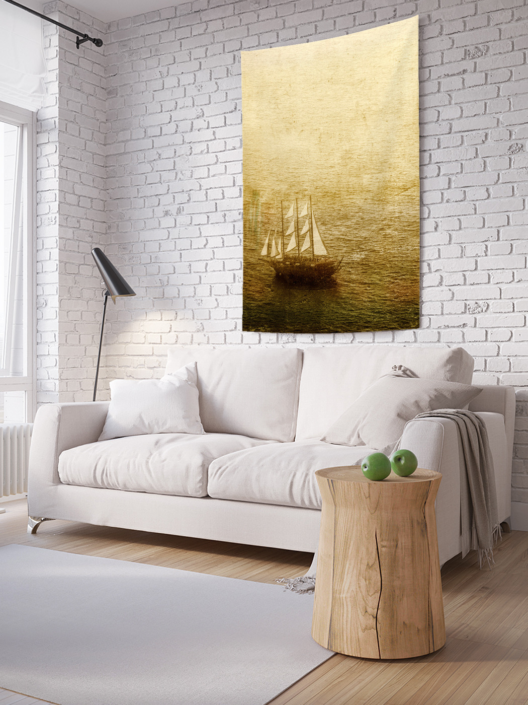 

Вертикальное фотопанно на стену JoyArty Старый корабль 100x150 см, Старый корабль