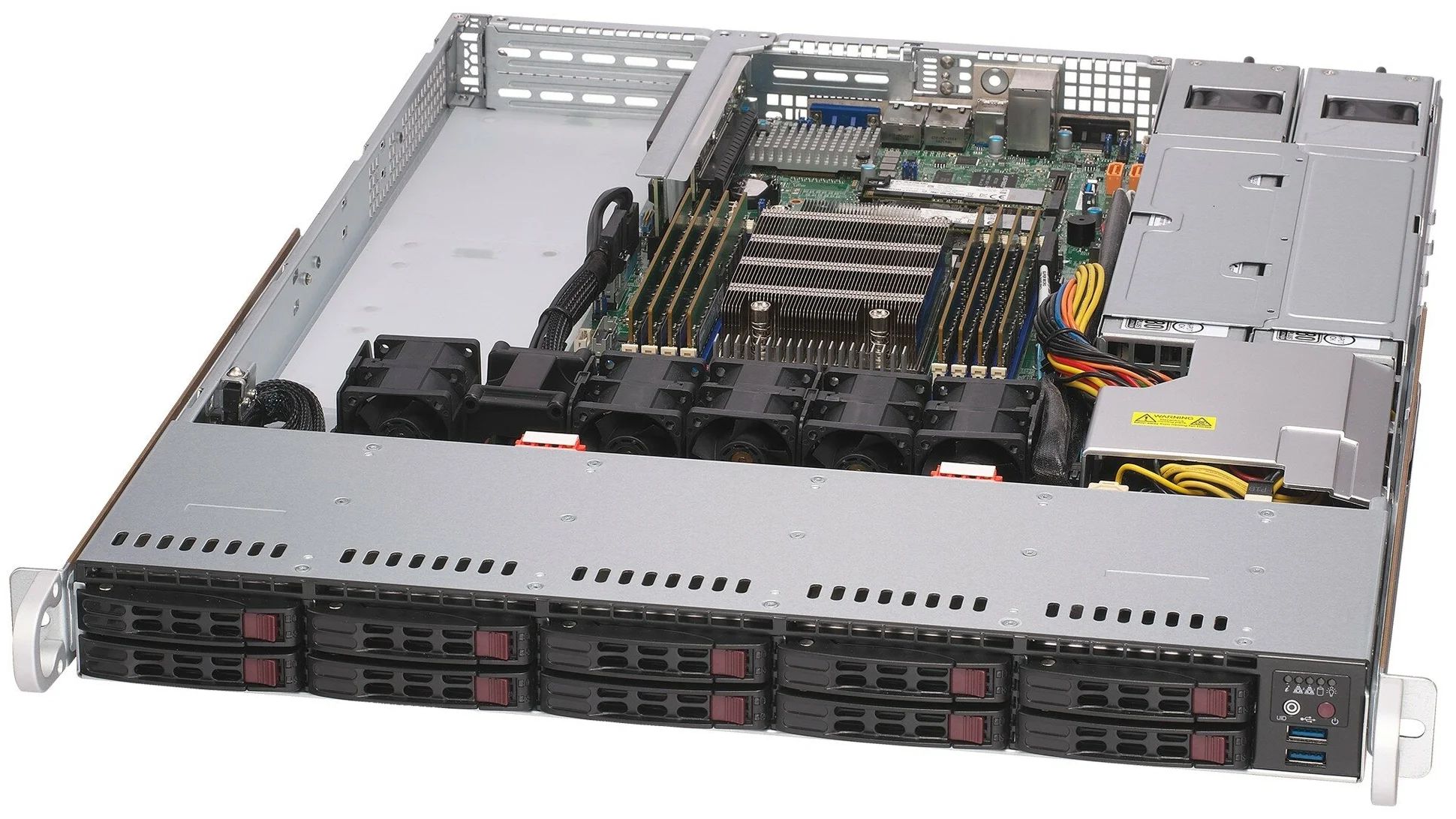 

Платформа для досборки (barebone) SuperMicro AS -1114S-WTRT серый, AS -1114S-WTRT