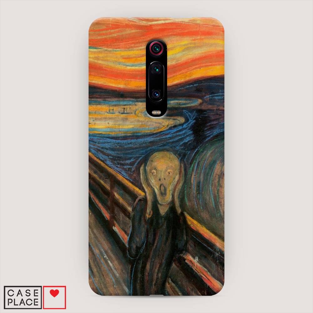 

Пластиковый чехол "Крик" на Xiaomi Redmi K20 Pro, 35620-7