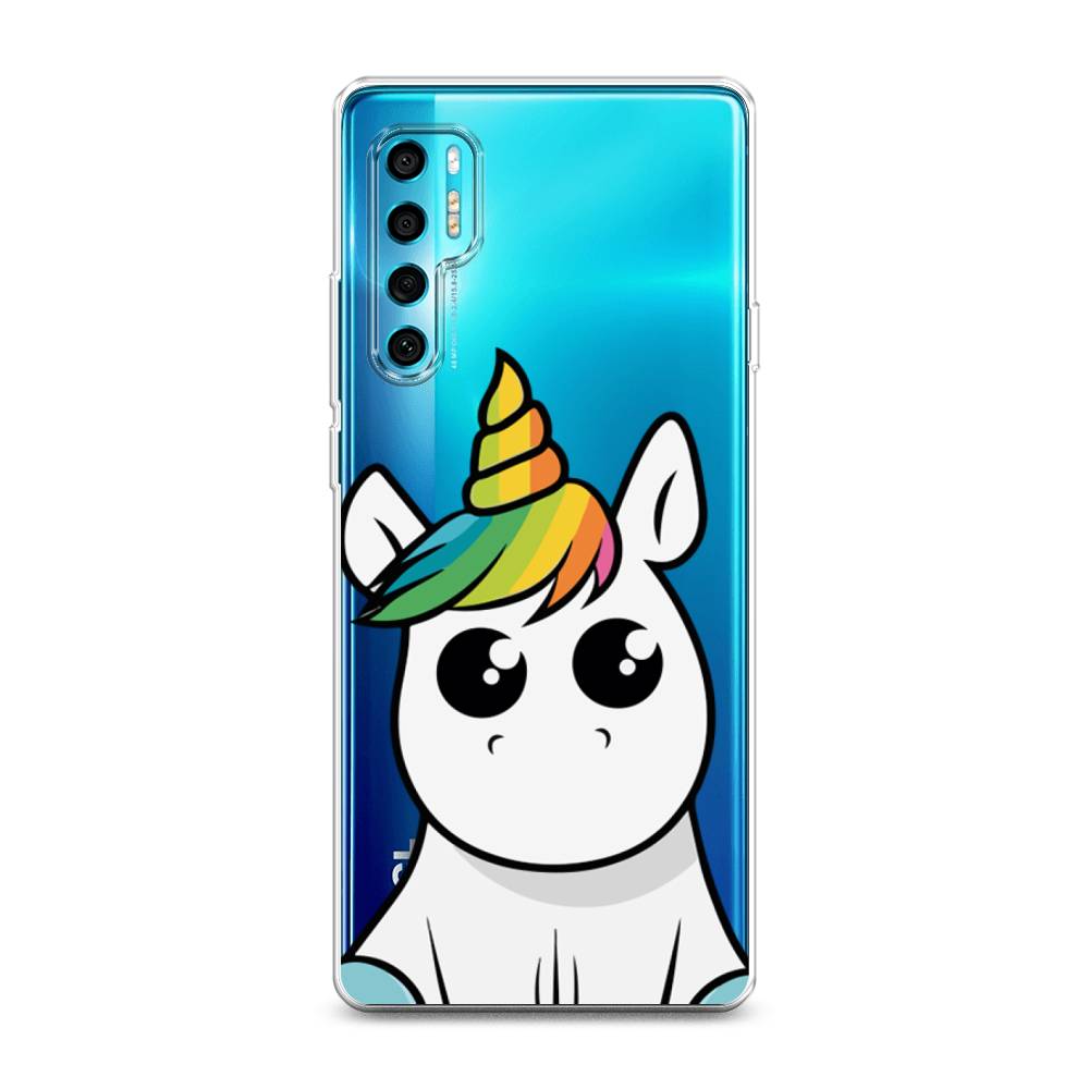 

Силиконовый чехол "Глазастый единорог" на TCL 20 Pro 5G, Глазастый единорог