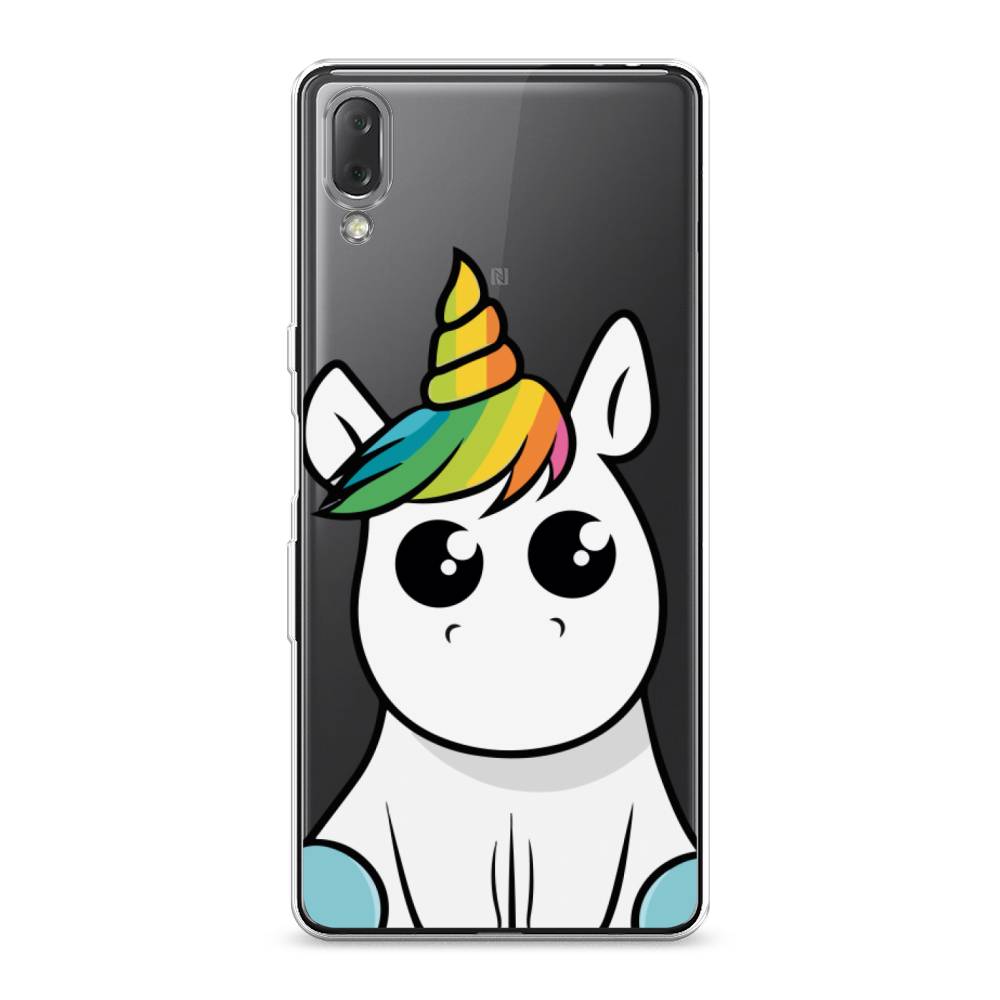 

Силиконовый чехол "Глазастый единорог" на Sony Xperia L3, Глазастый единорог