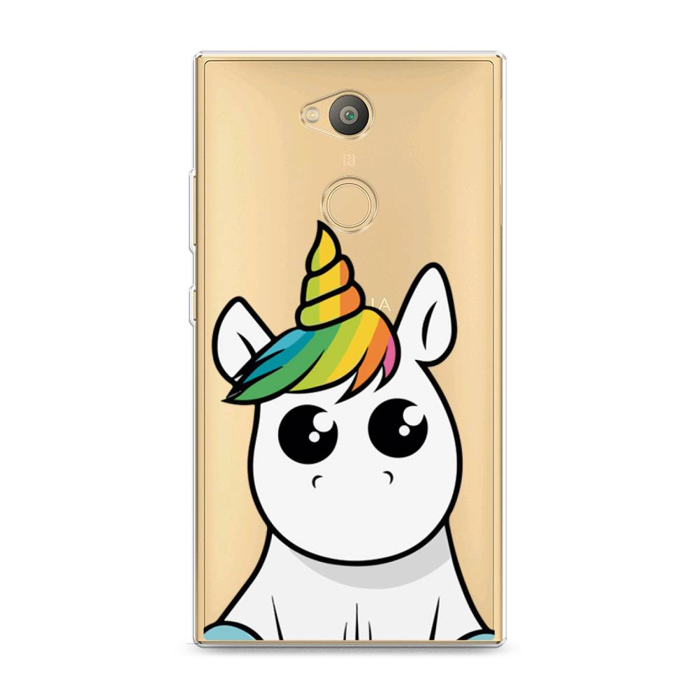 

Силиконовый чехол "Глазастый единорог" на Sony Xperia L2, Глазастый единорог