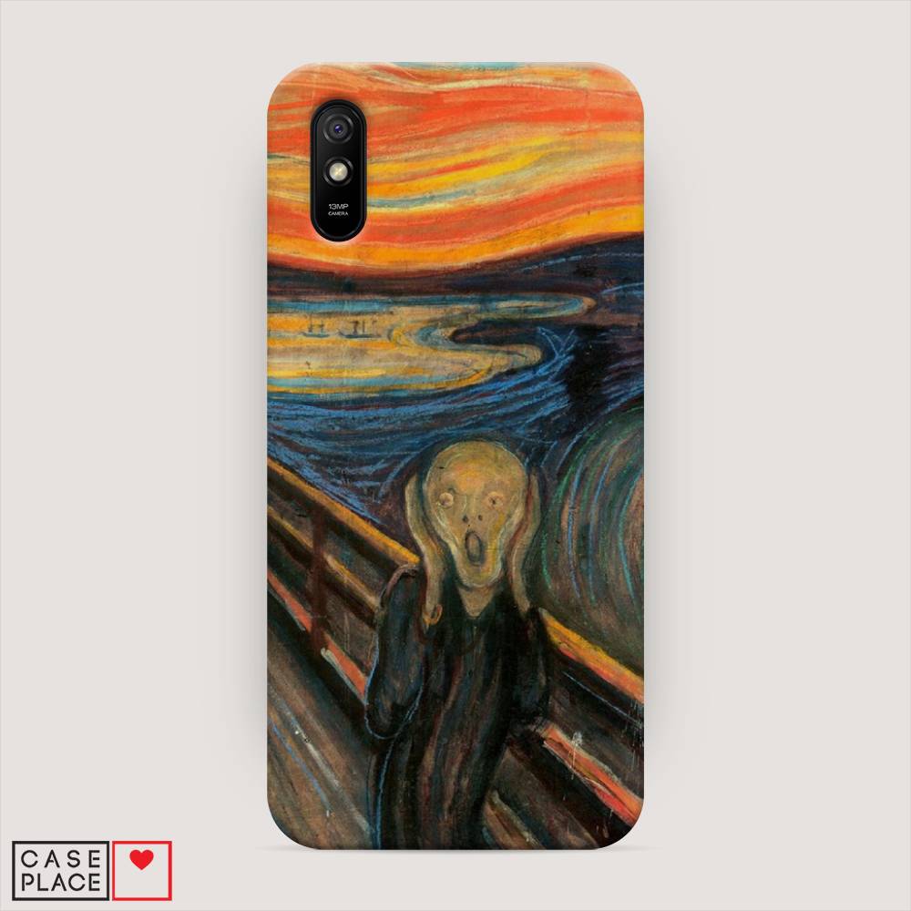 

Пластиковый чехол "Крик" на Xiaomi Redmi 9A, 38920-7