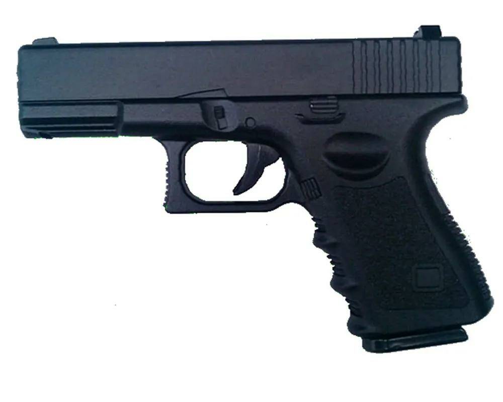 

Cтрайкбольный пистолет Galaxy G.15 Glock металлический, пружинный, Черный