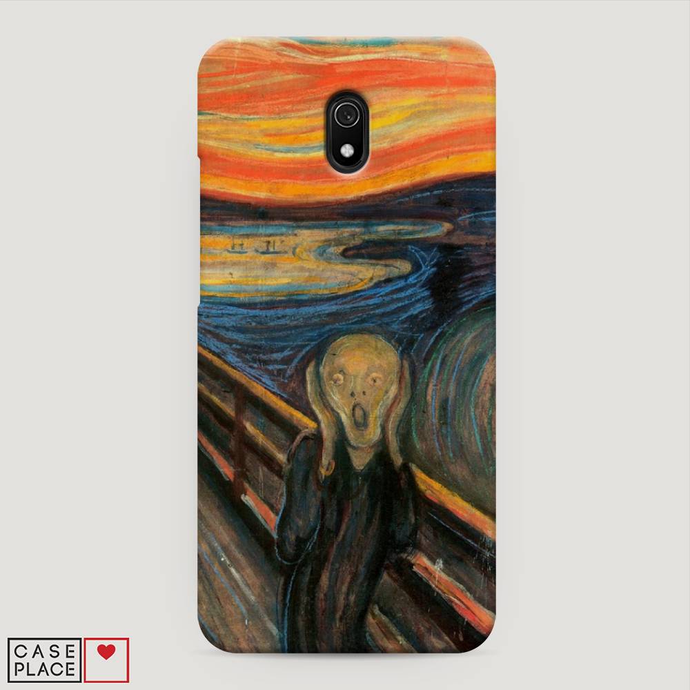 

Пластиковый чехол "Крик" на Xiaomi Redmi 8A, 37220-7