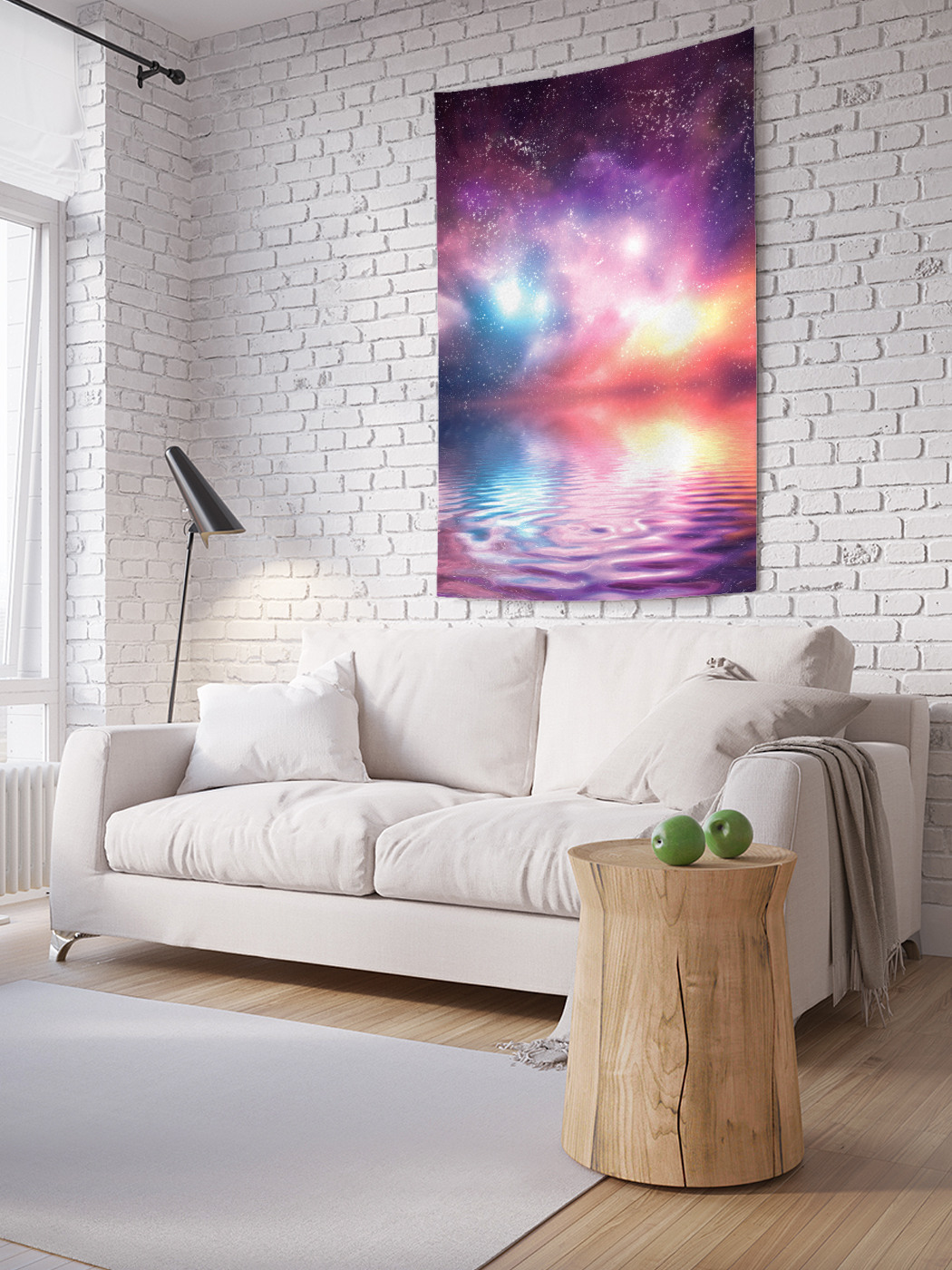 

Вертикальное фотопанно на стену JoyArty Космическое море 100x150 см, Космическое море