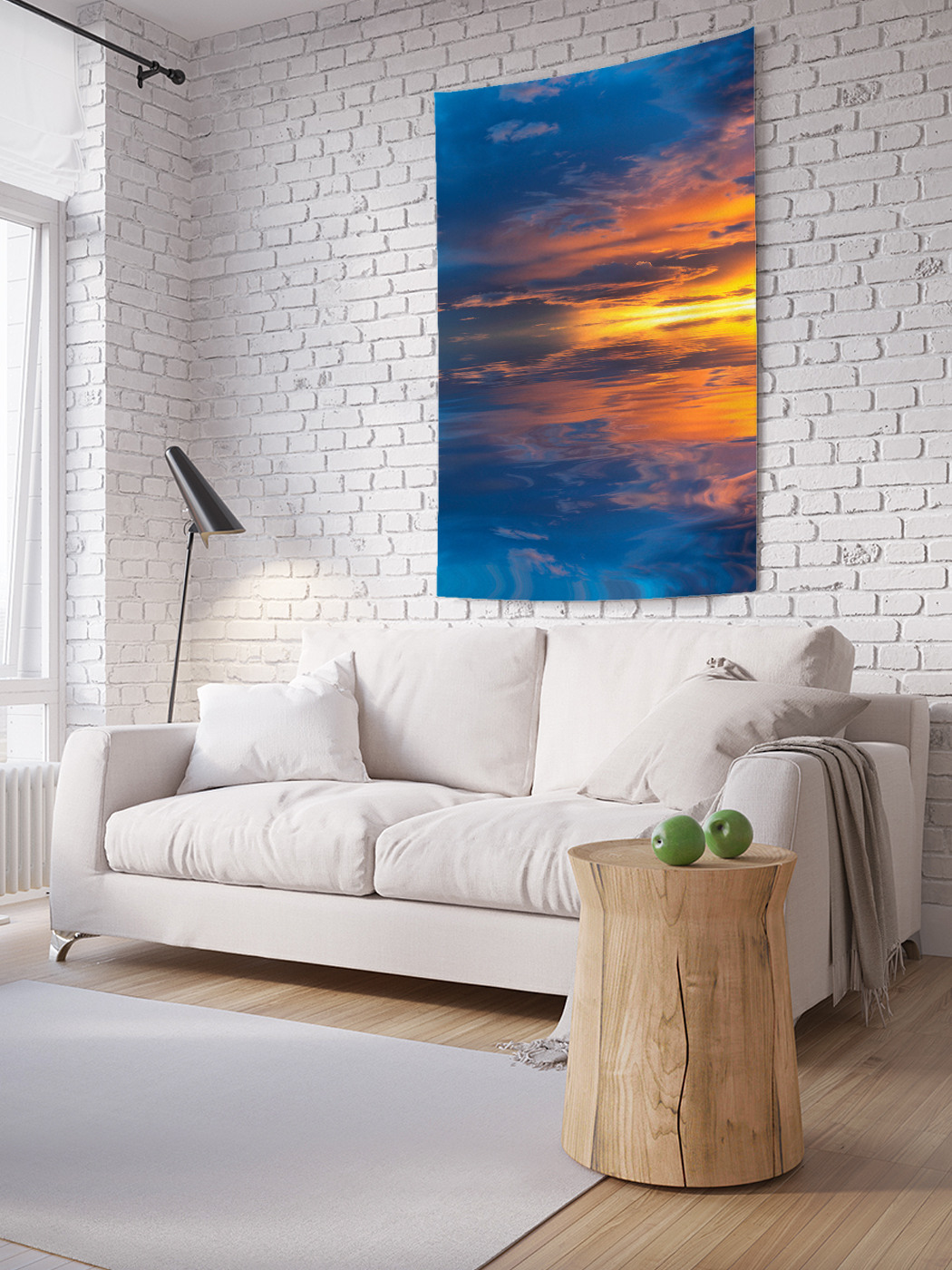 

Вертикальное фотопанно на стену JoyArty Между небом и морем 100x150 см, Между небом и морем