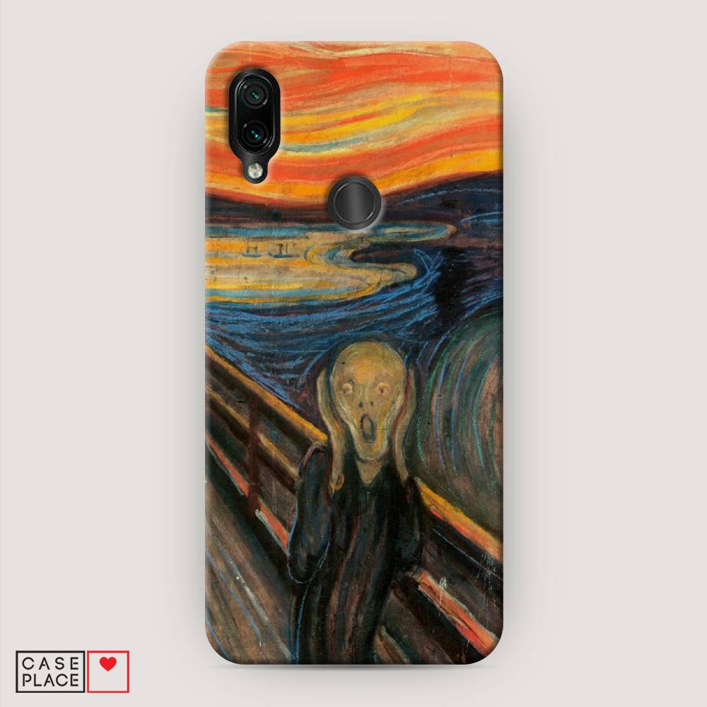 

Пластиковый чехол "Крик" на Xiaomi Redmi 7, 35020-7