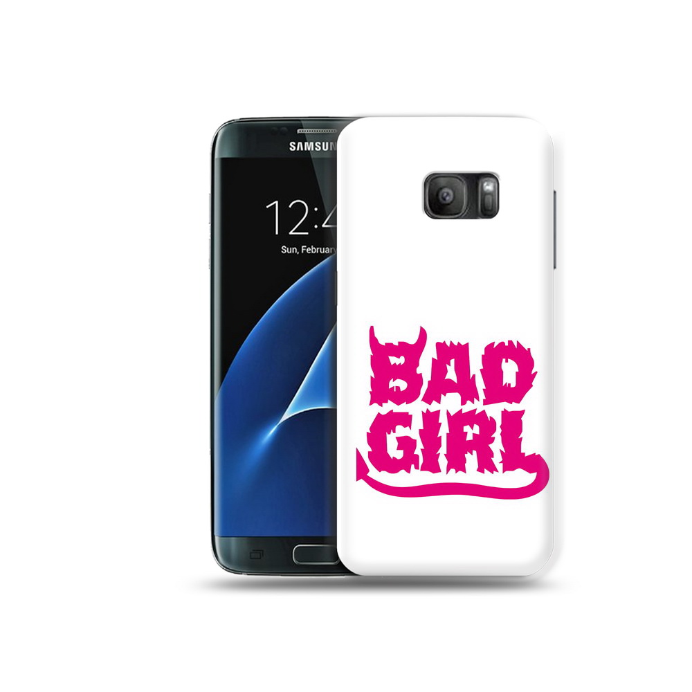 

Чехол MyPads Tocco для Samsung Galaxy S7 плохая девочка, Прозрачный, Tocco