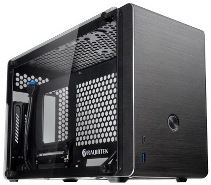 Корпус компьютерный Raijintek OPHION 0R20B00097 Coating Black MINI ITX (0R20B00097) черный