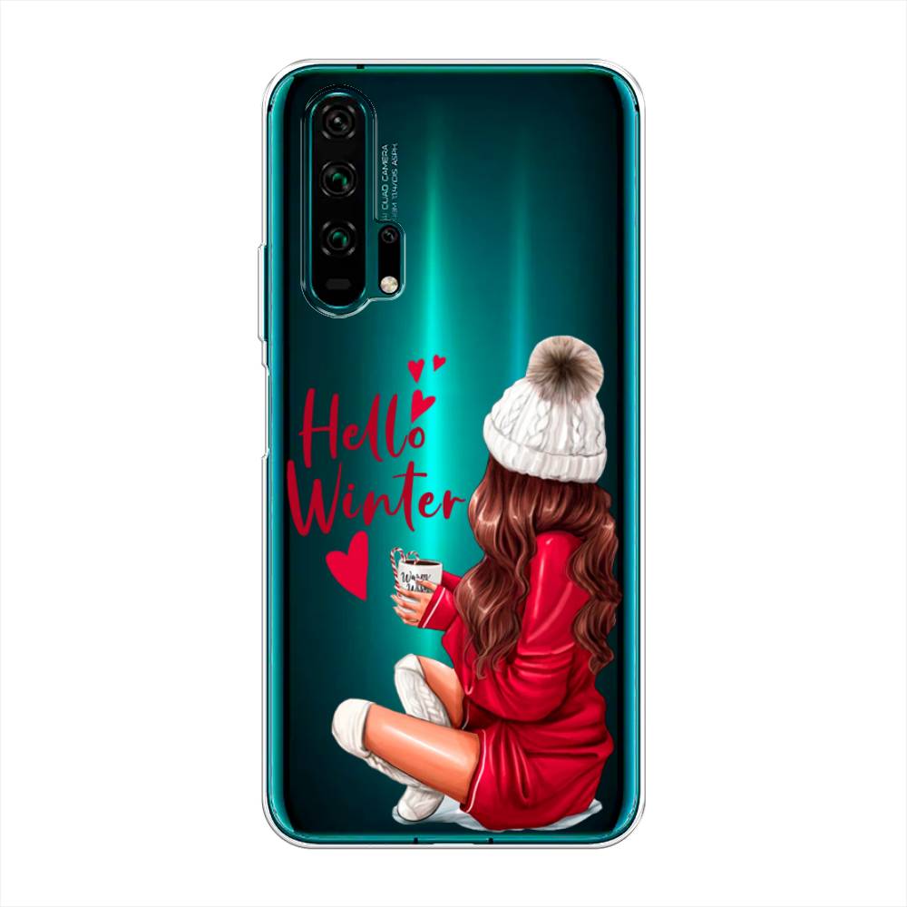 

Чехол для Honor 20 Pro "Hello winter", Красный;белый;коричневый, 69350-5