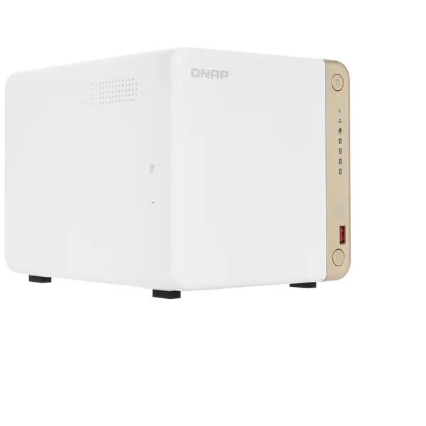 

Сетевое хранилище данных QNAP TS-462-4G белый, TS-462-4G