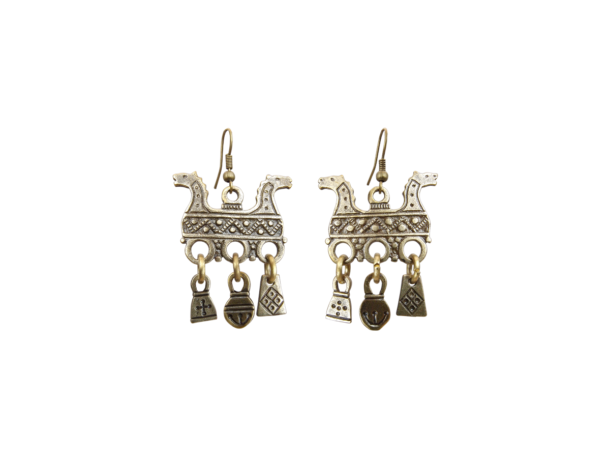 

Серьги из латуни Мастерская Алёшиных Л27.20.02.00, Л27.20.02.00