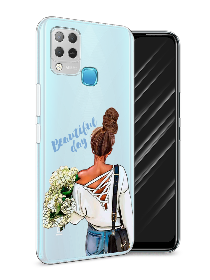 

Чехол Awog на Infinix HOT 10S "Beautiful day vector", Разноцветный, 3100250-6