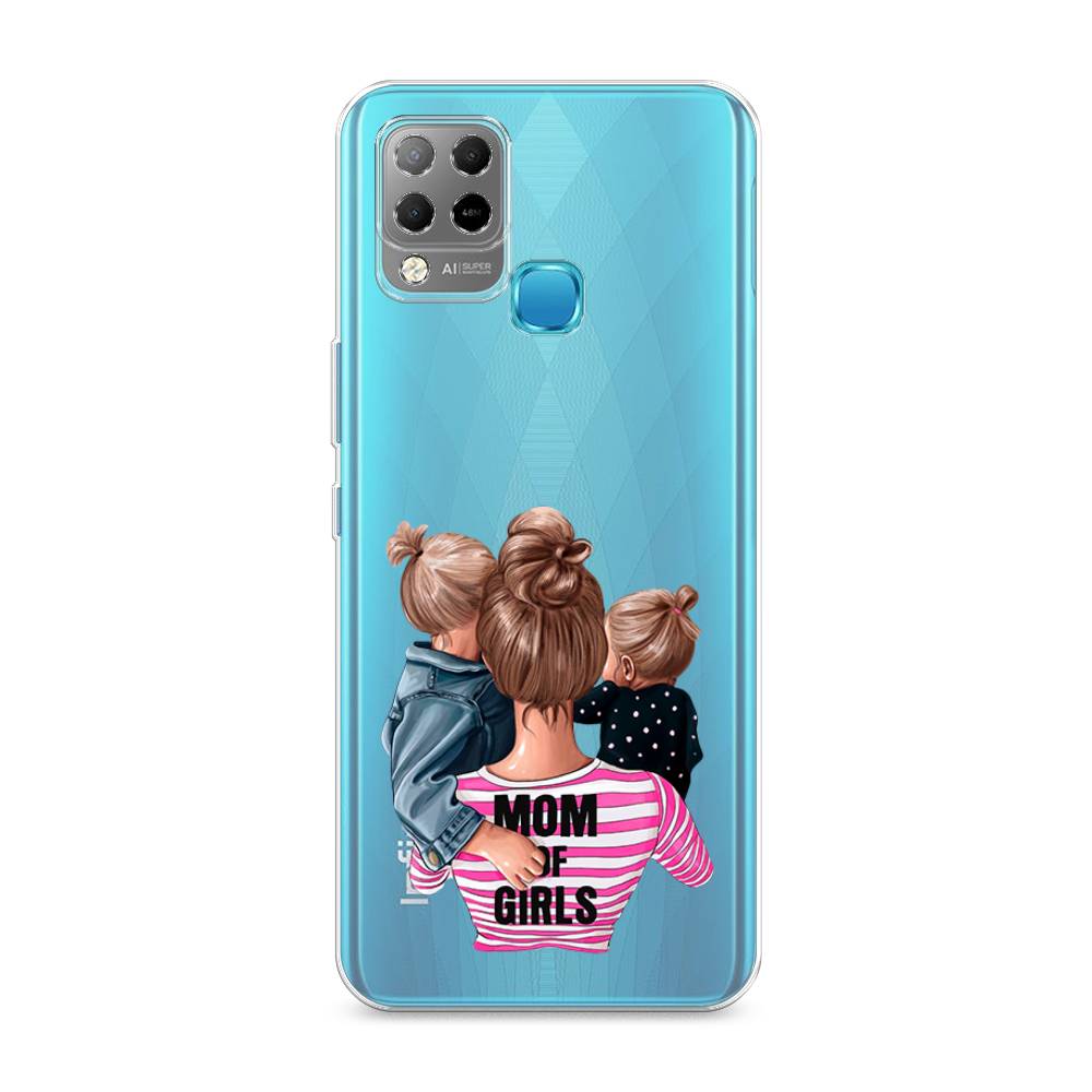 

Чехол Awog на Infinix HOT 10S "Mom of Girls", Разноцветный, 3100250-6