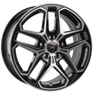 

Колесный диск R16 5x114,3 6,5J ET39 D60,1 NZ Wheels R-04 BKF, Черный;серебристый