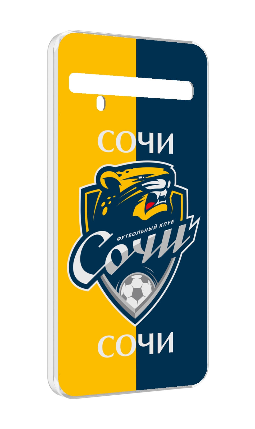 

Чехол MyPads фк сочи для TCL 10 Pro / TCL 10 + Plus, Прозрачный, Tocco