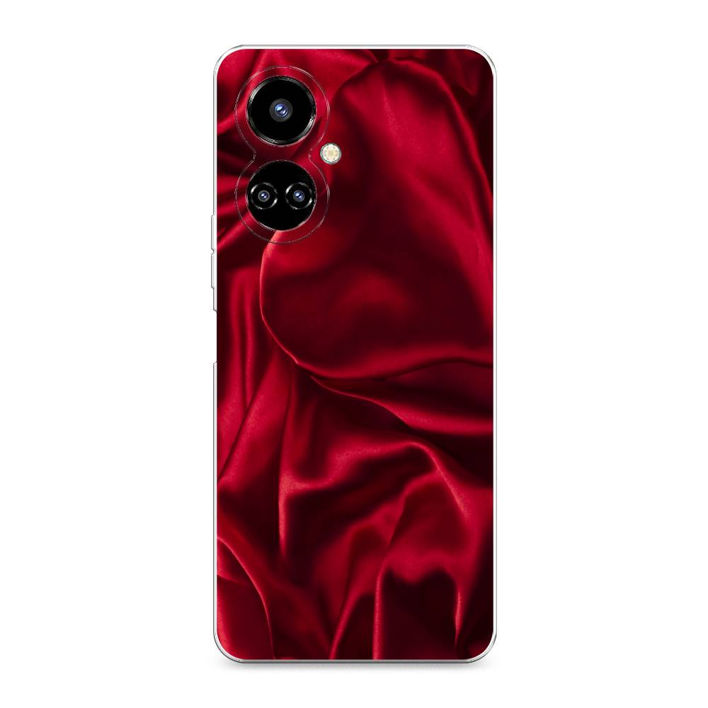 

Чехол Awog на Tecno Camon 19/19 Pro 4G "Текстура красный шелк", Разноцветный, 301650-3
