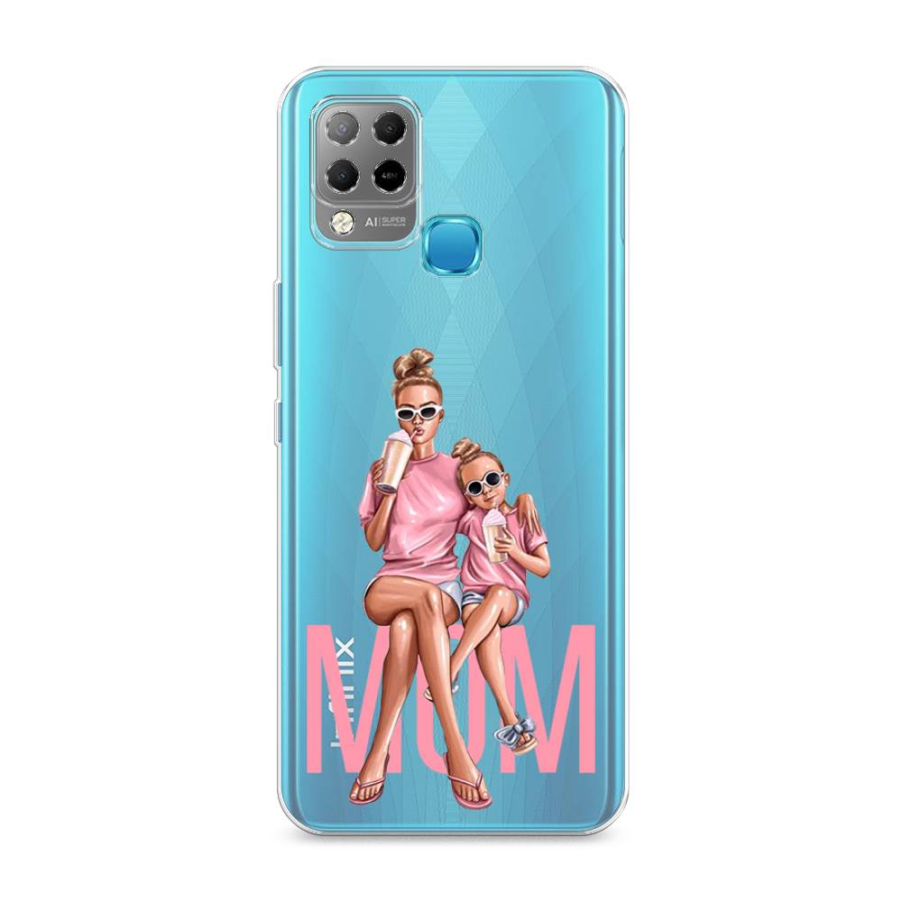 

Чехол Awog на Infinix HOT 10S "Lovely mom", Разноцветный, 3100250-7