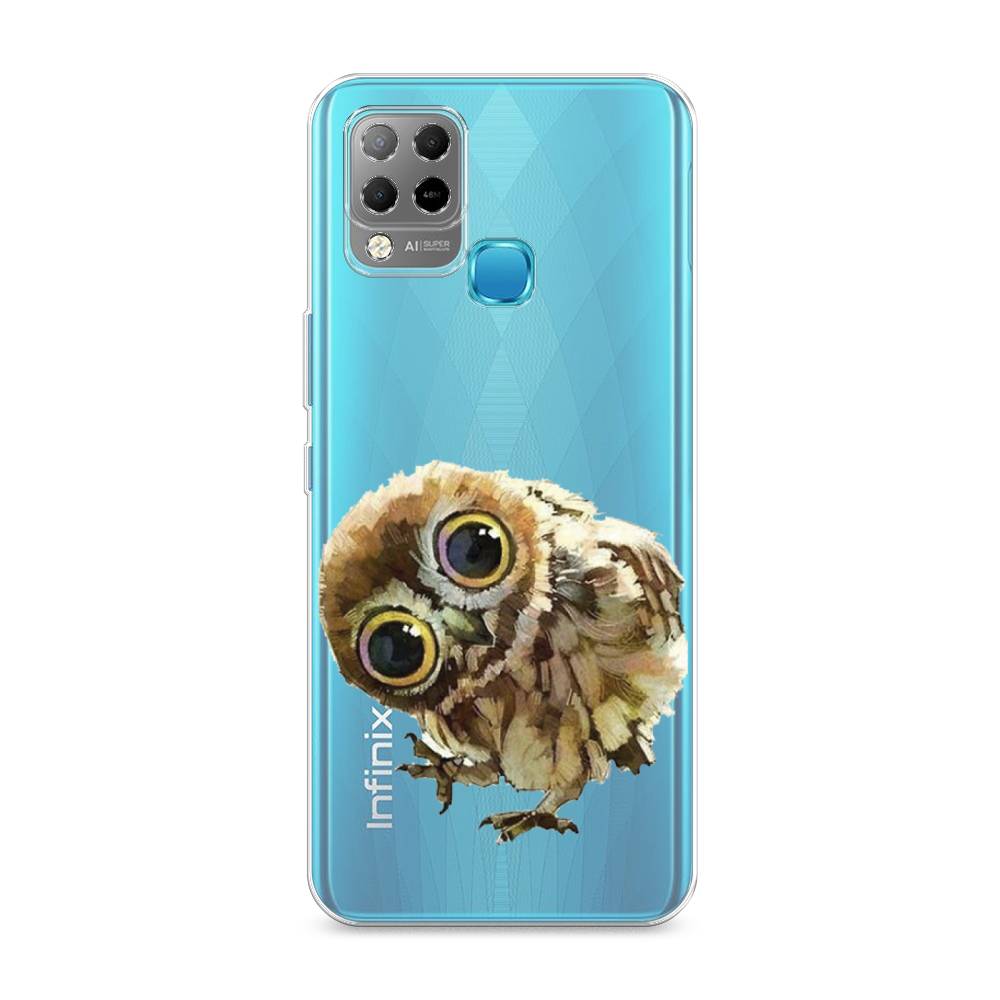

Чехол Awog на Infinix HOT 10S "Любопытный совенок", Разноцветный, 3100250-1
